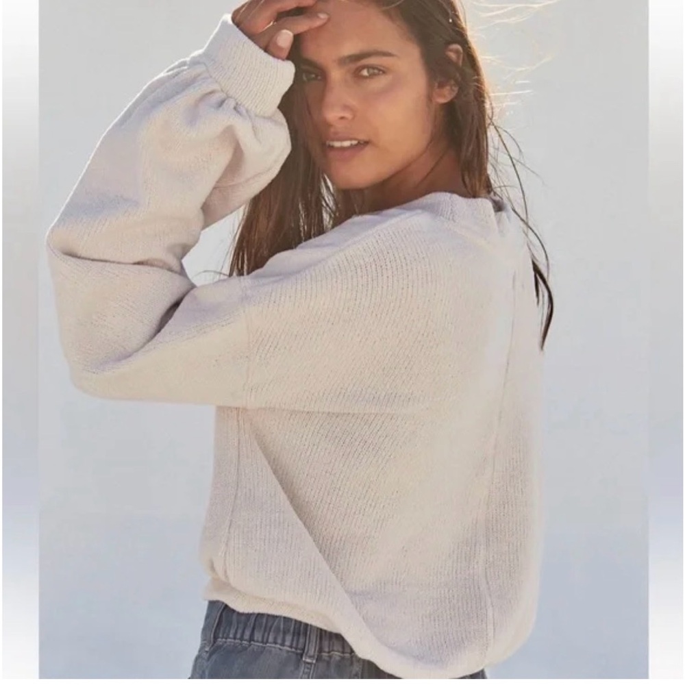 Free People Beach Happy Pullover